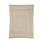 Design Comforter – stilvolle Tagesdecke mit weichem Griff - Light Cappuccino - WOOVE