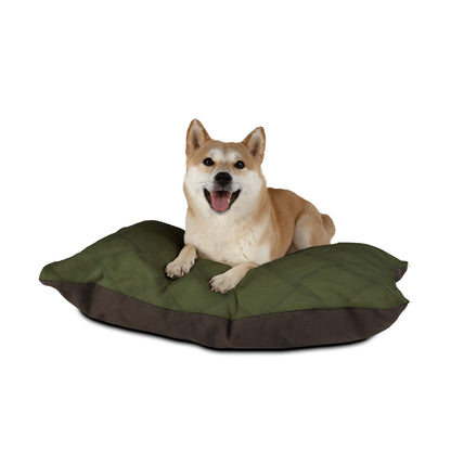 Cozy Pet Bed - Heimtierbett Brainded Pattern Olive (S/M/L) - WOOVE