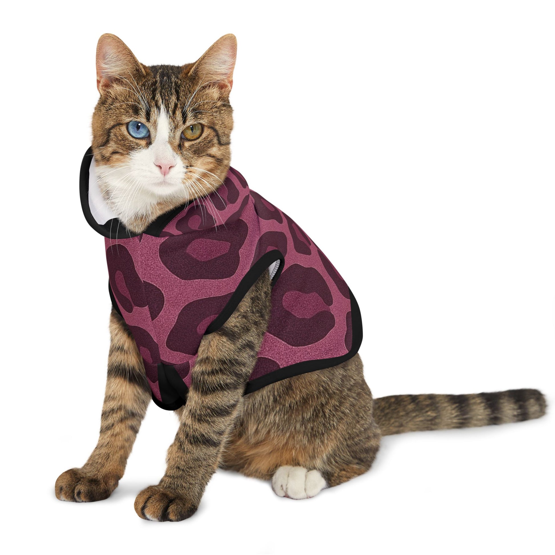 Cozy Pet Outfit Magenta Leopard (XXS-2XL) - WOOVE