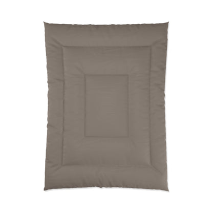 Design Comforter – stilvolle Tagesdecke mit weichem Griff - Taupe - WOOVE
