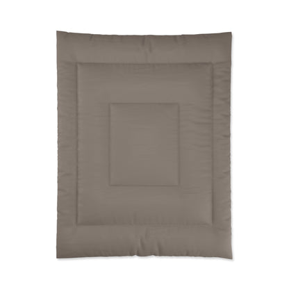 Design Comforter – stilvolle Tagesdecke mit weichem Griff - Taupe - WOOVE