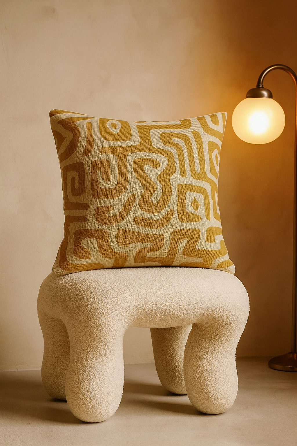 Essence 3 / Print-Kissenbezug - WOOVE