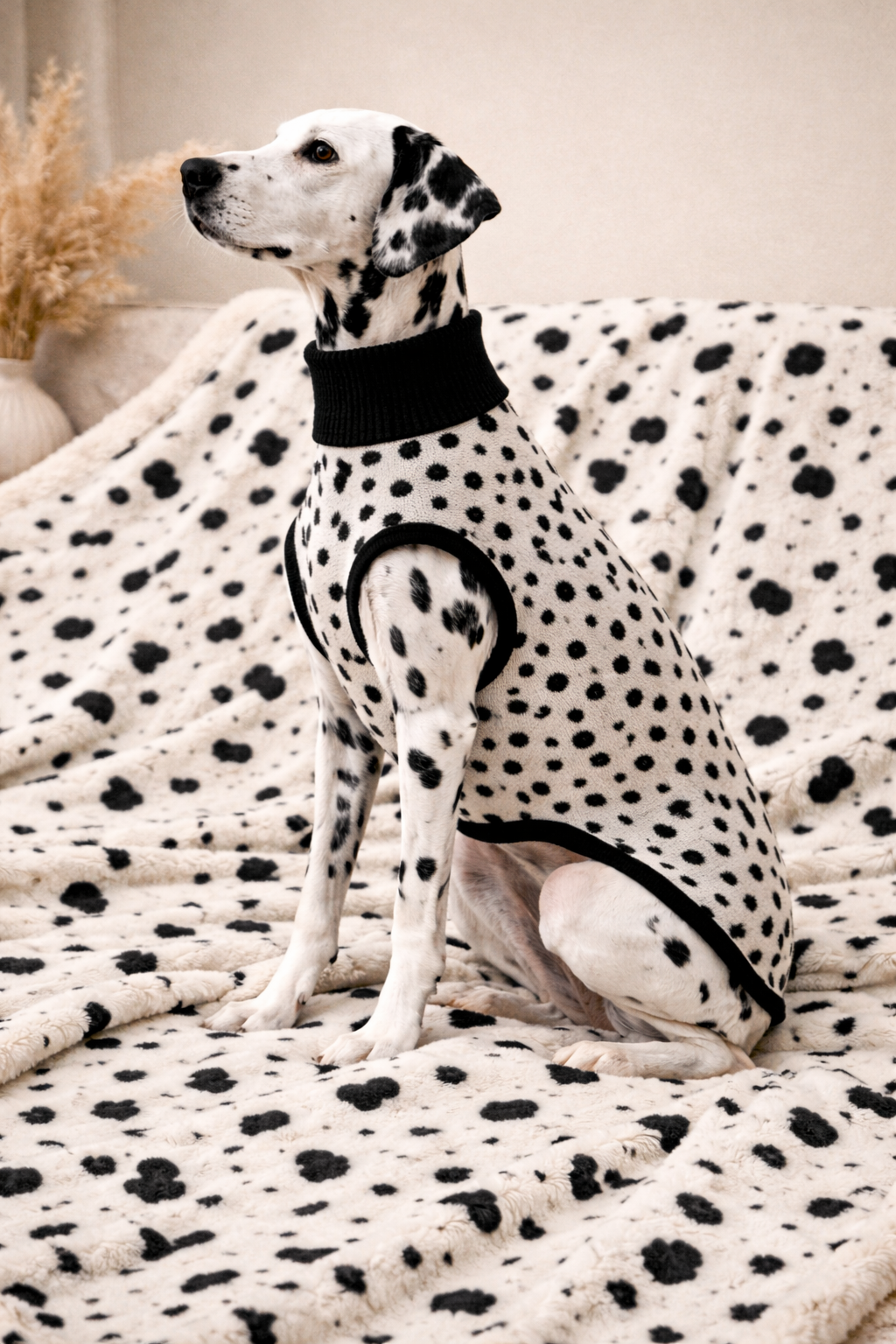 Sherpa Decke Dalmatina