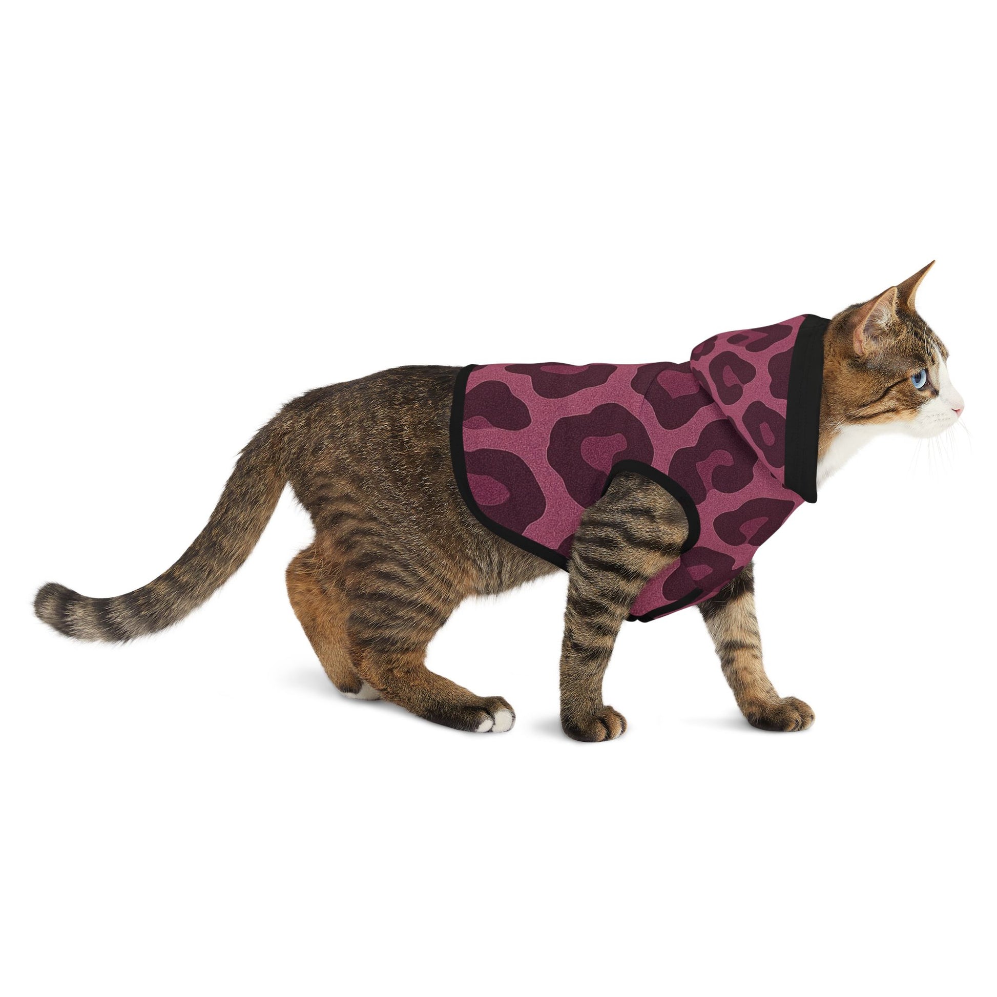 Cozy Pet Outfit Magenta Leopard (XXS-2XL) - WOOVE