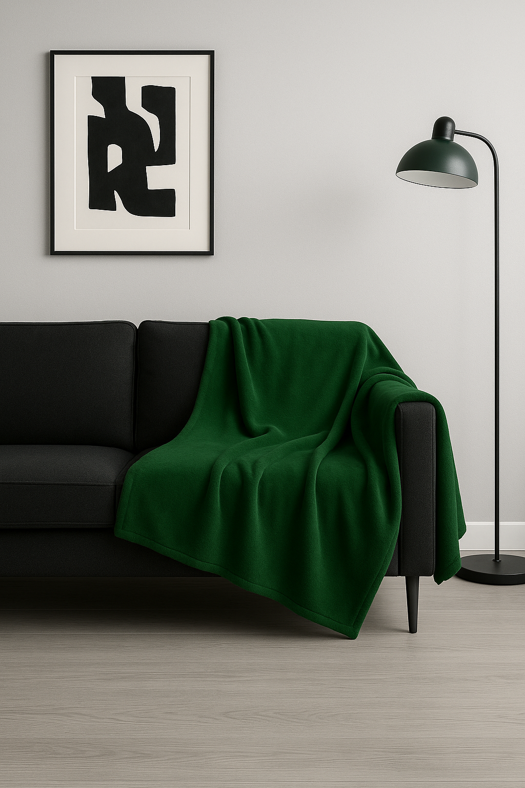 NOA.HOME. Sherpa Decke Waldgrün - WOOVE