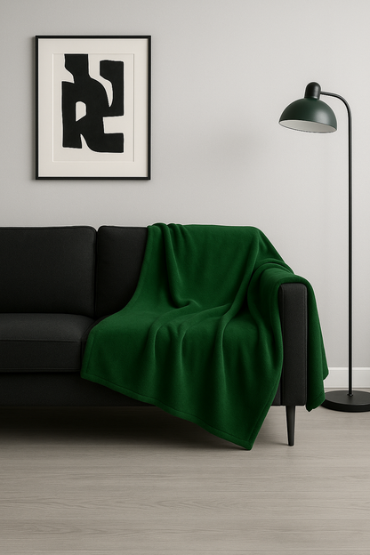 NOA.HOME. Sherpa Decke Waldgrün - WOOVE