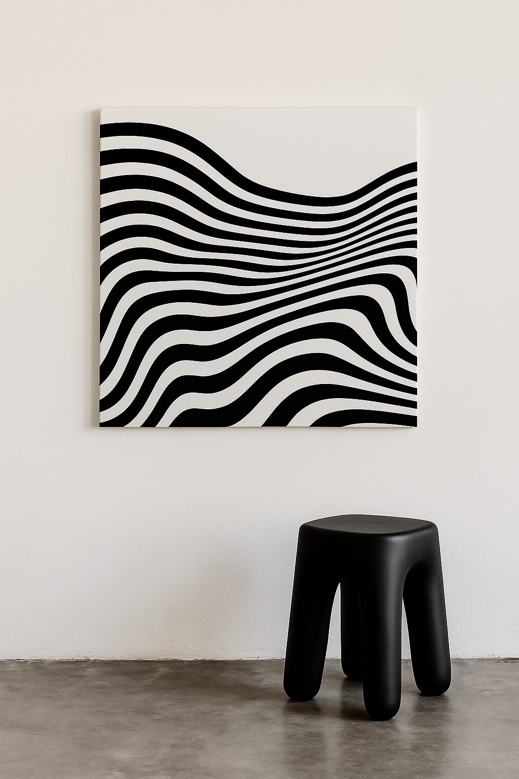 Current / Leinwandbild - WOOVE