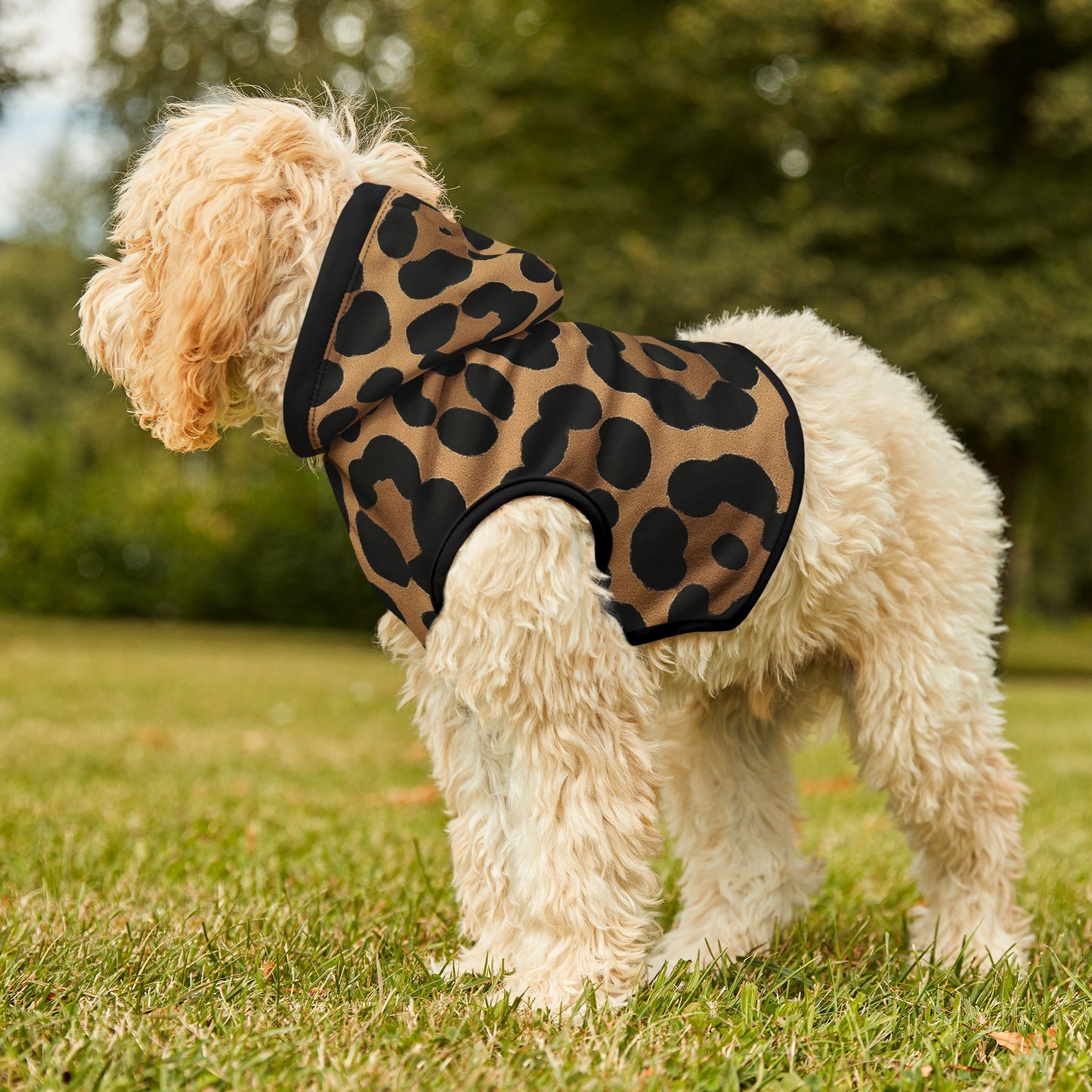 Cozy Pet Outfit Ozelot Print Braun (XXS-2XL) - WOOVE