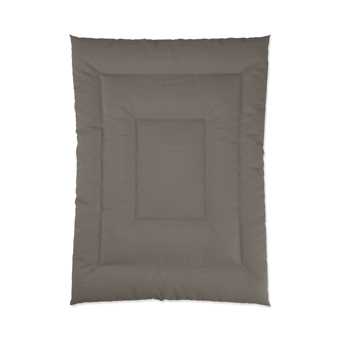 Design Comforter – stilvolle Tagesdecke mit weichem Griff - Dark Taupe - WOOVE