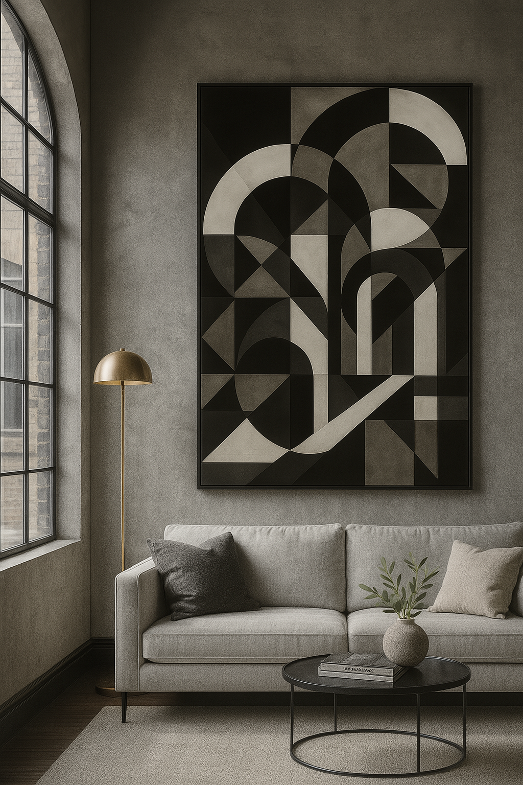 Echoes of Light / Leinwandbild