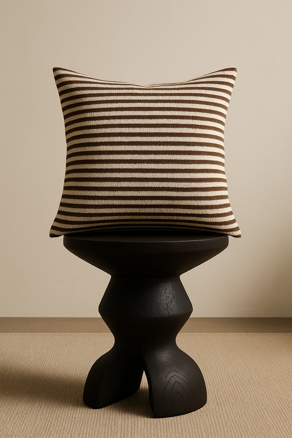 Mono Line 4 / Print-Kissenbezug - WOOVE