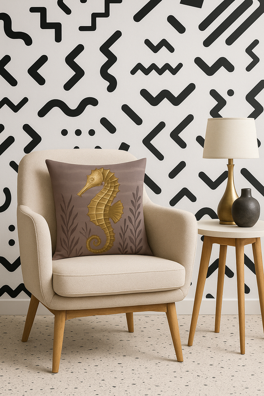 NOA.HOME. Seahorse No.1 / Kissenbezug - WOOVE