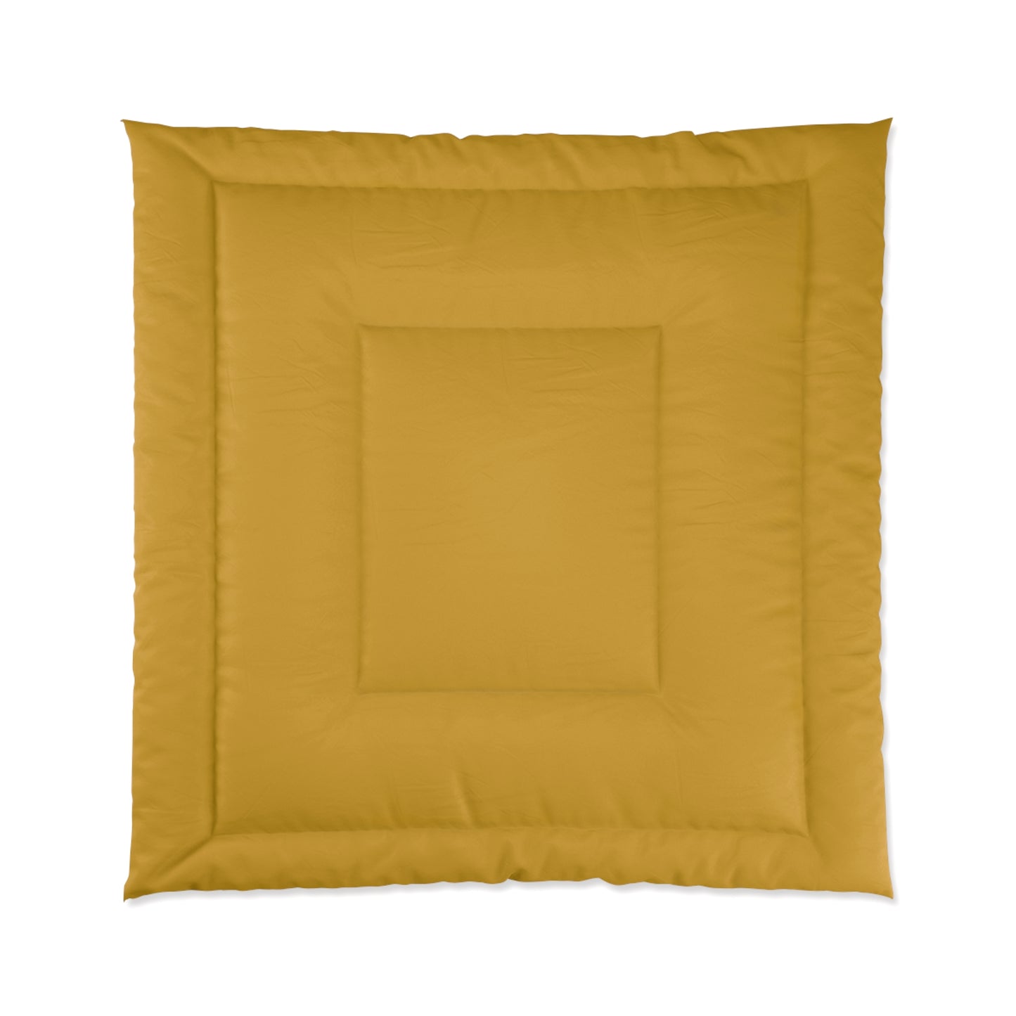 Design Comforter – stilvolle Tagesdecke mit weichem Griff - Mustard Yellow - WOOVE
