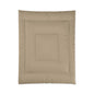 Design Comforter – stilvolle Tagesdecke mit weichem Griff - Light Beige - WOOVE