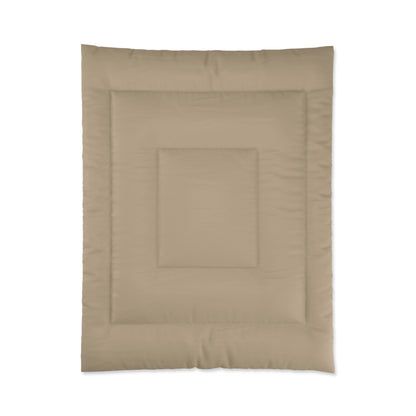 Design Comforter – stilvolle Tagesdecke mit weichem Griff - Light Beige - WOOVE
