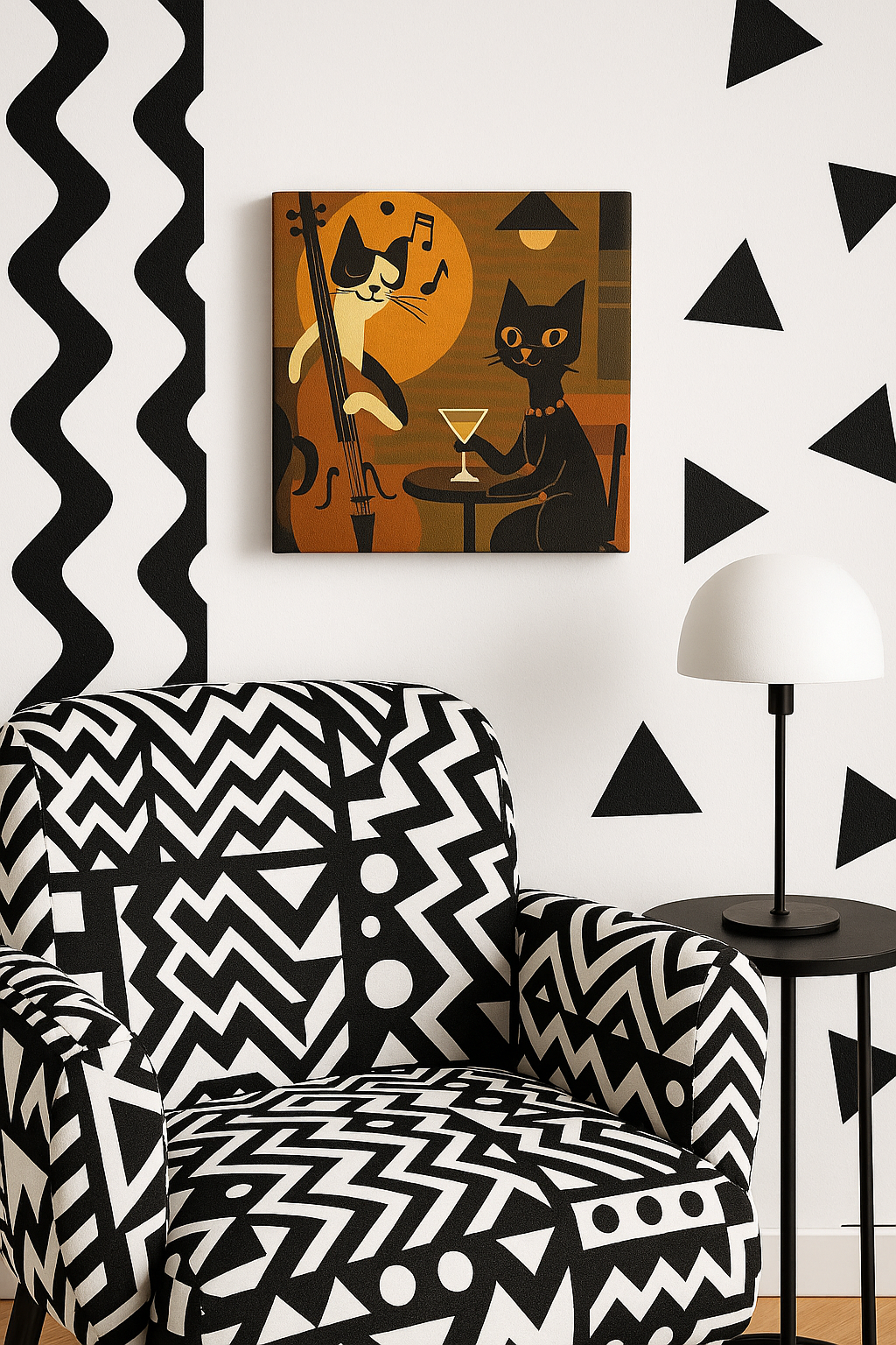 Oscars Mood / Mini-Leinwandbild - WOOVE