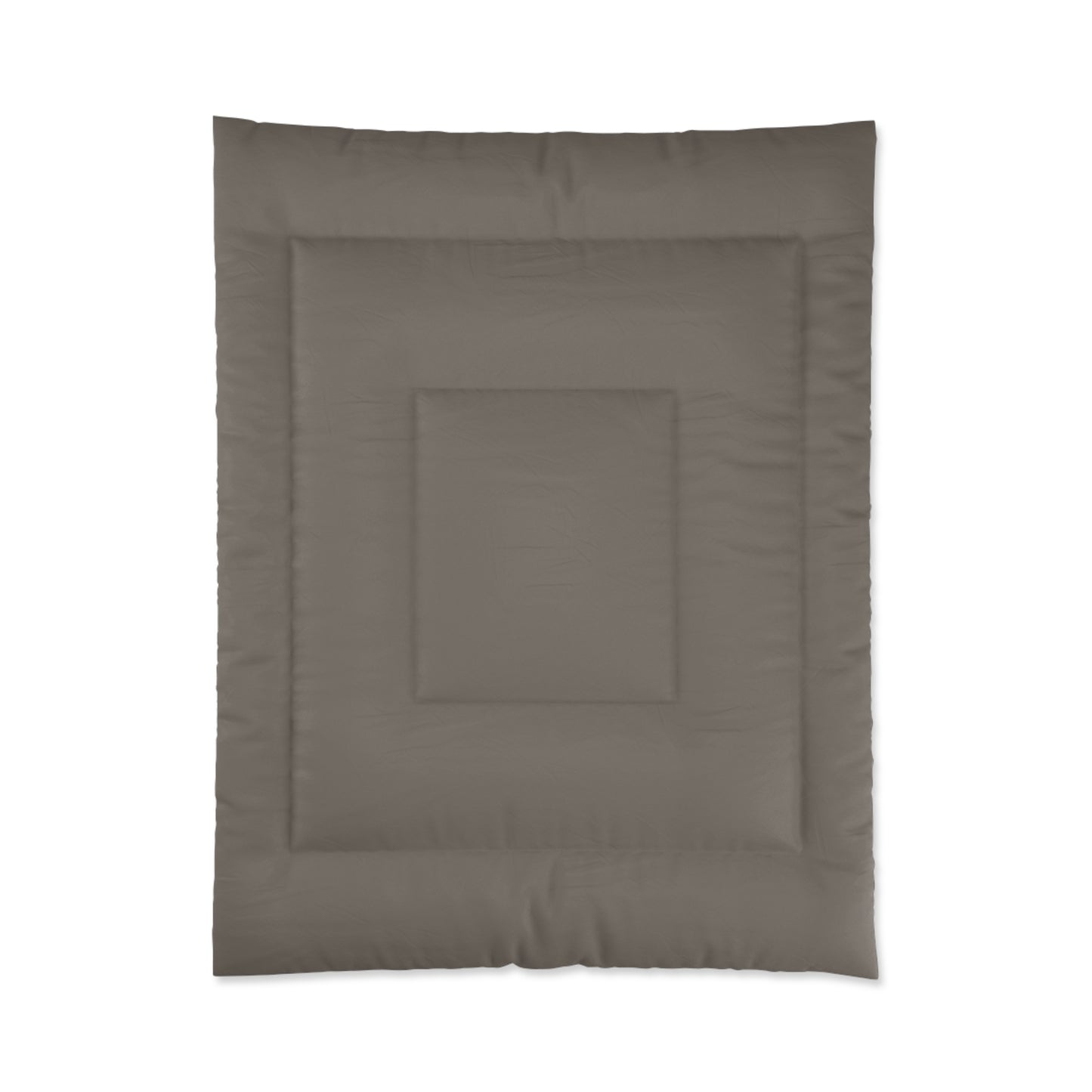 Design Comforter – stilvolle Tagesdecke mit weichem Griff - Dark Taupe - WOOVE