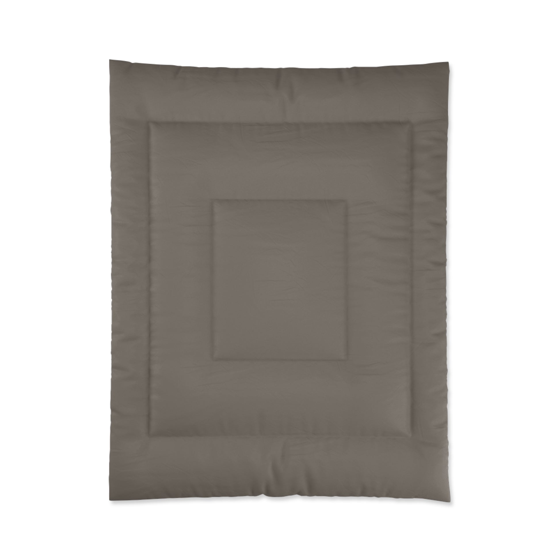 Design Comforter – stilvolle Tagesdecke mit weichem Griff - Dark Taupe - WOOVE