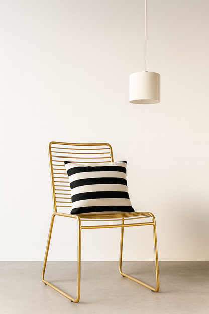 Black & White 3 / Print-Kissenbezug - WOOVE