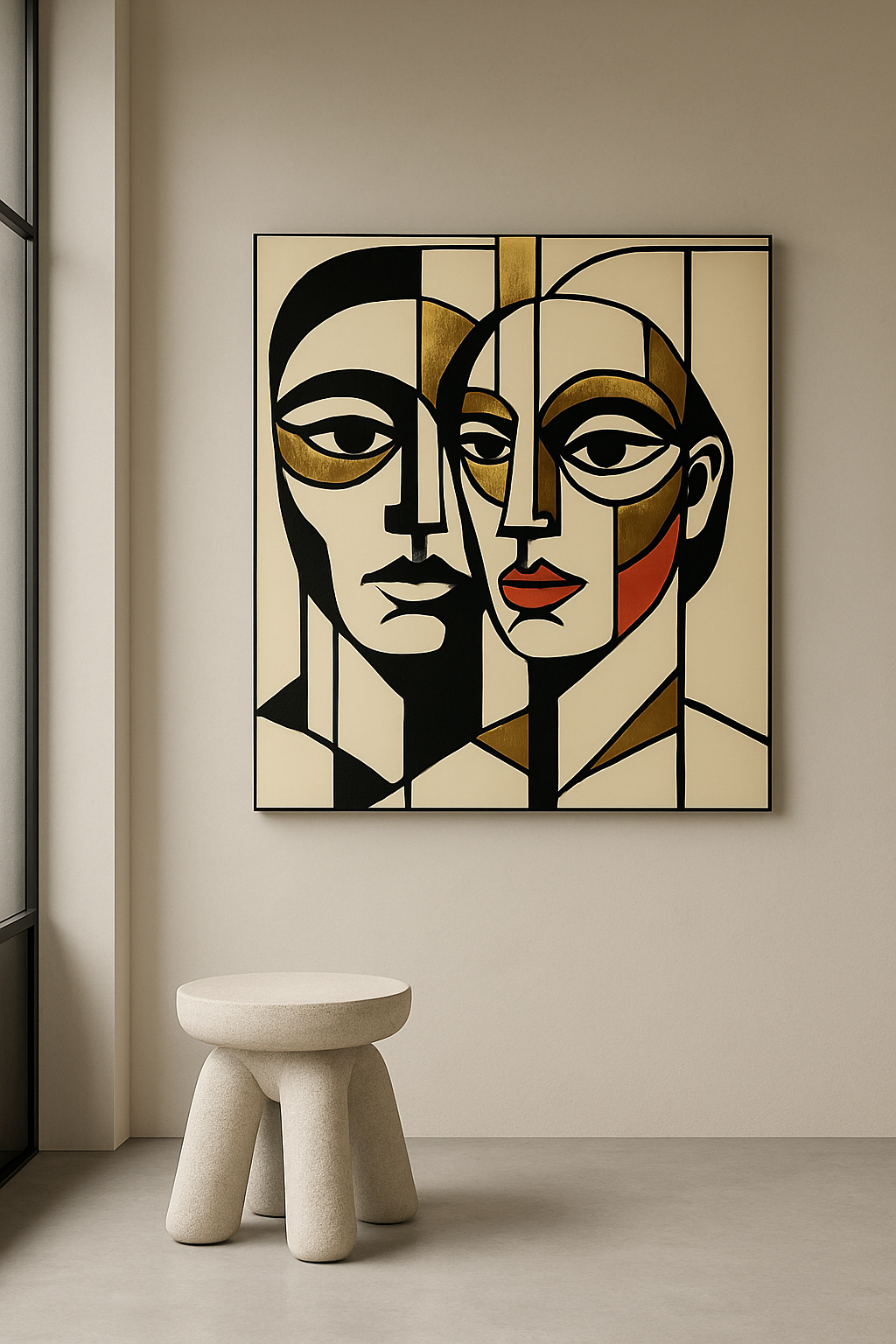 Dialogue / Leinwandbild