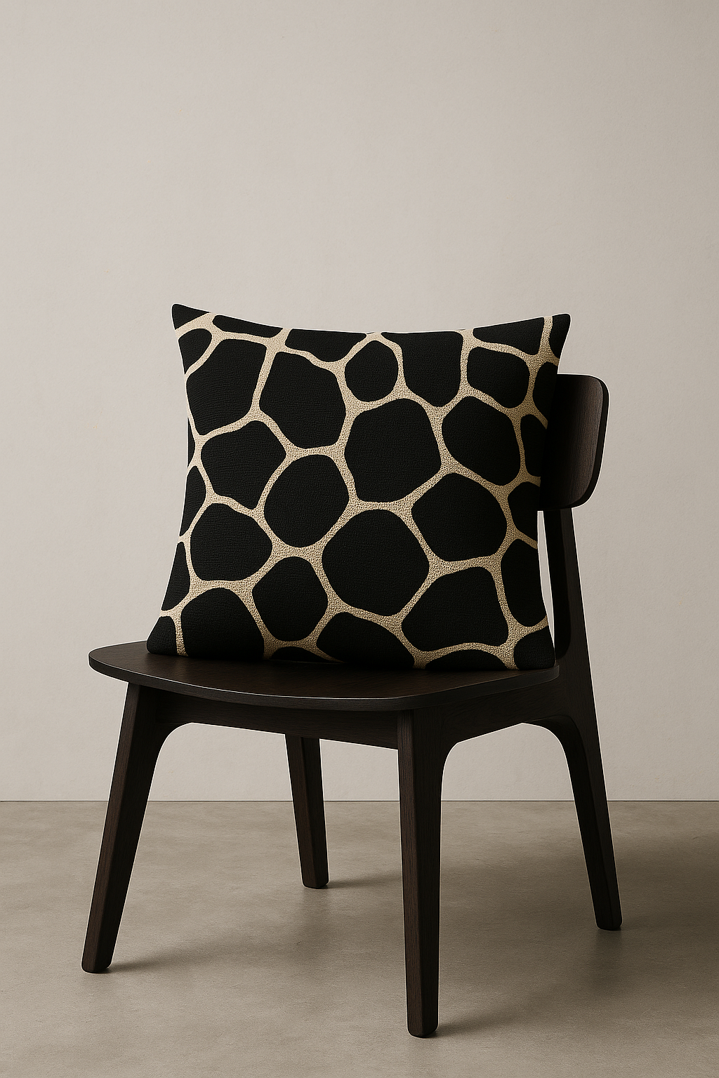 NOA.HOME. / Bold Giraffe Noir / Print-Kissenbezug - WOOVE
