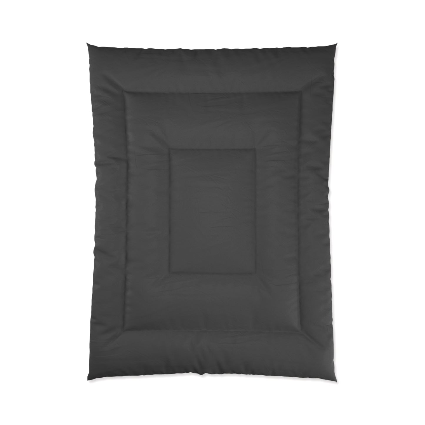 Design Comforter – stilvolle Tagesdecke mit weichem Griff - Black - WOOVE