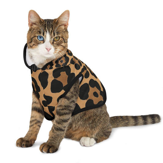Cozy Pet Outfit Ozelot Print Braun (XXS-2XL) - WOOVE