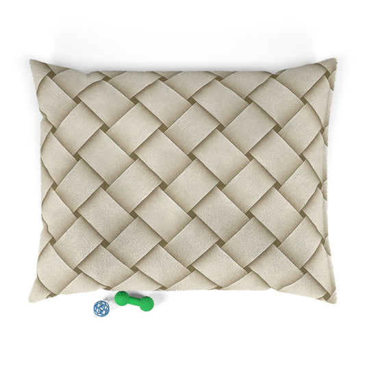 Cozy Pet Bed - Heimtierbett - Brainded Pattern Ecru (S/M/L) - WOOVE