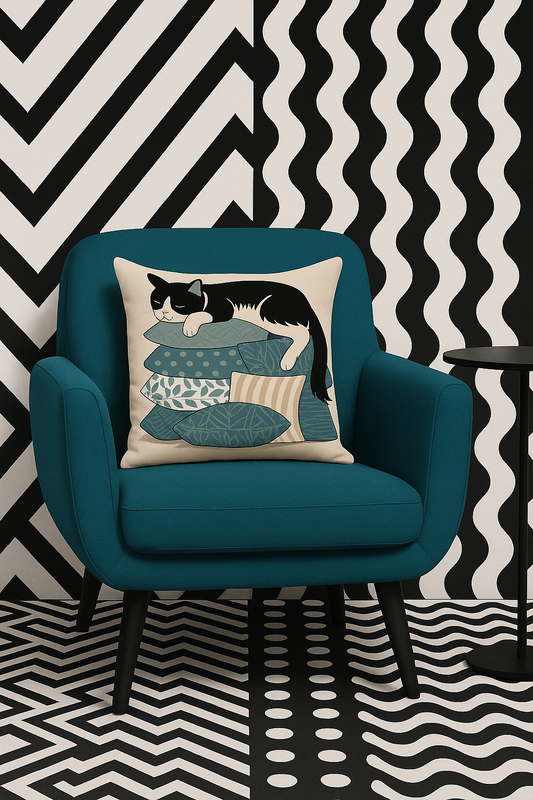 NOA.HOME. Cat in Memphis No.4 / Kissenbezug - WOOVE