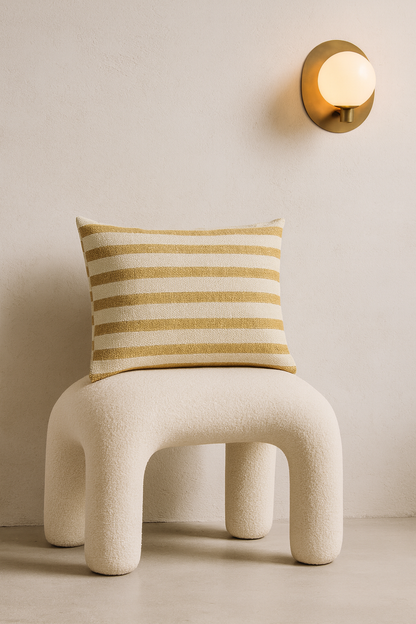 Mono Line 5 / Print-Kissenbezug - WOOVE