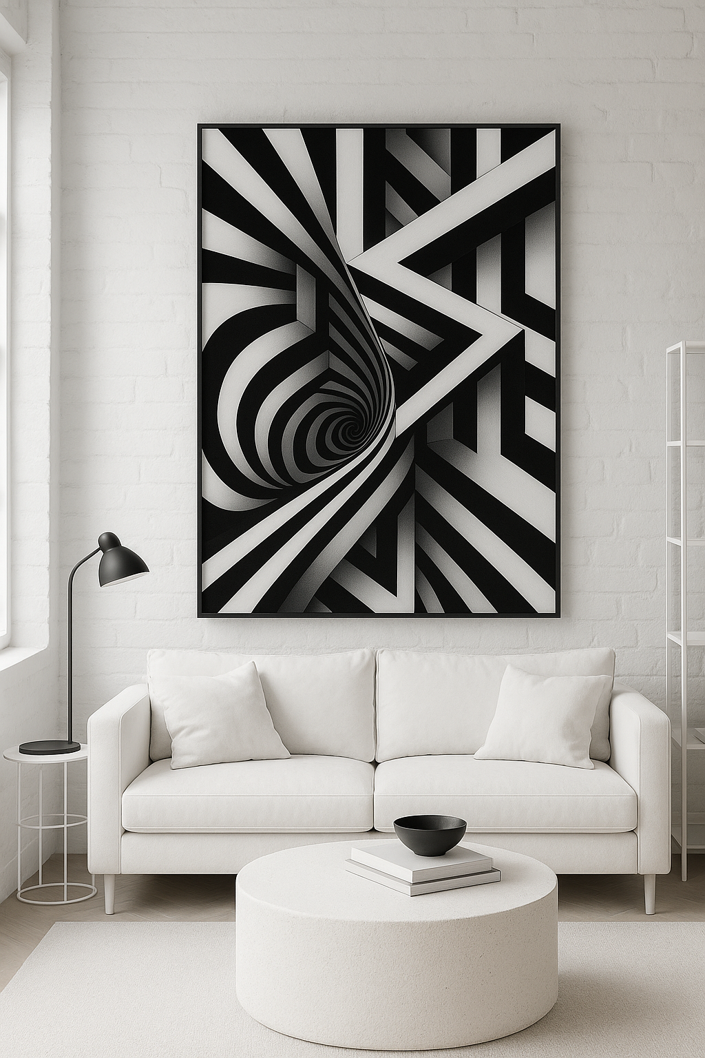 Monolith/ Leinwandbild - WOOVE