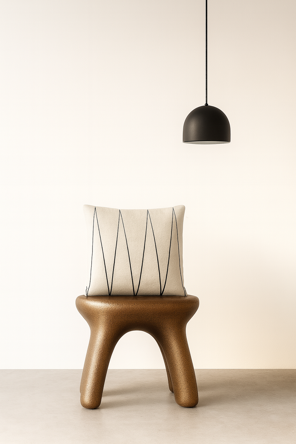 Black & White 4 / Print-Kissenbezug - WOOVE