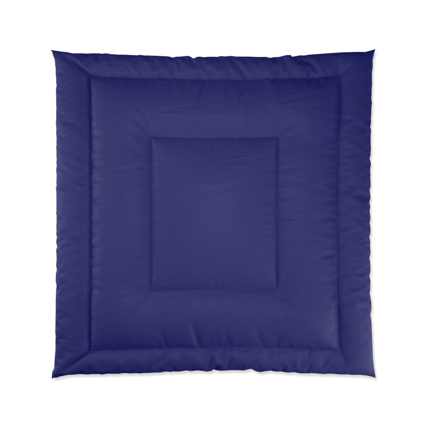 Design Comforter – stilvolle Tagesdecke mit weichem Griff - Midnight Blue - WOOVE