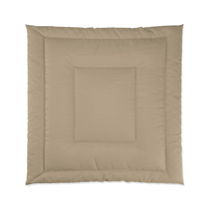 Design Comforter – stilvolle Tagesdecke mit weichem Griff - Light Beige - WOOVE