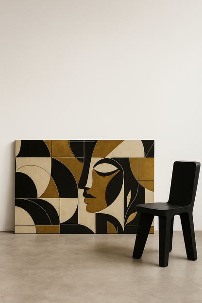 Golden Grace No.2 by NOA / Leinwandbild - WOOVE