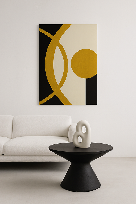 Lines in Motion / Leinwandbild - WOOVE