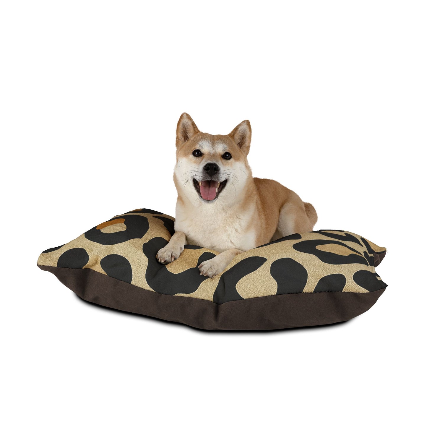 Cozy Pet Bed - Heimtierbett Beige Leopard (S/M/L) - WOOVE