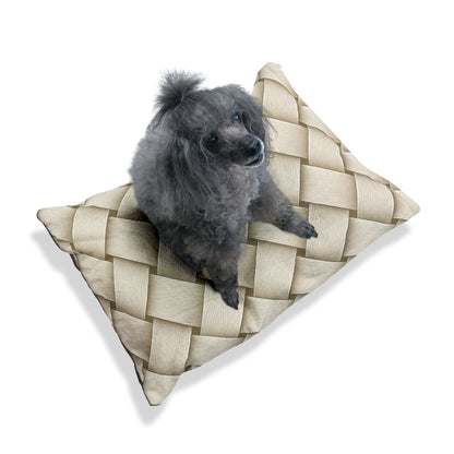 Cozy Pet Bed - Heimtierbett - Brainded Pattern Ecru (S/M/L) - WOOVE