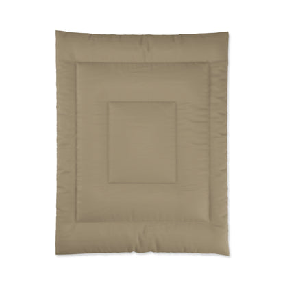 Design Comforter – stilvolle Tagesdecke mit weichem Griff - Beige - WOOVE