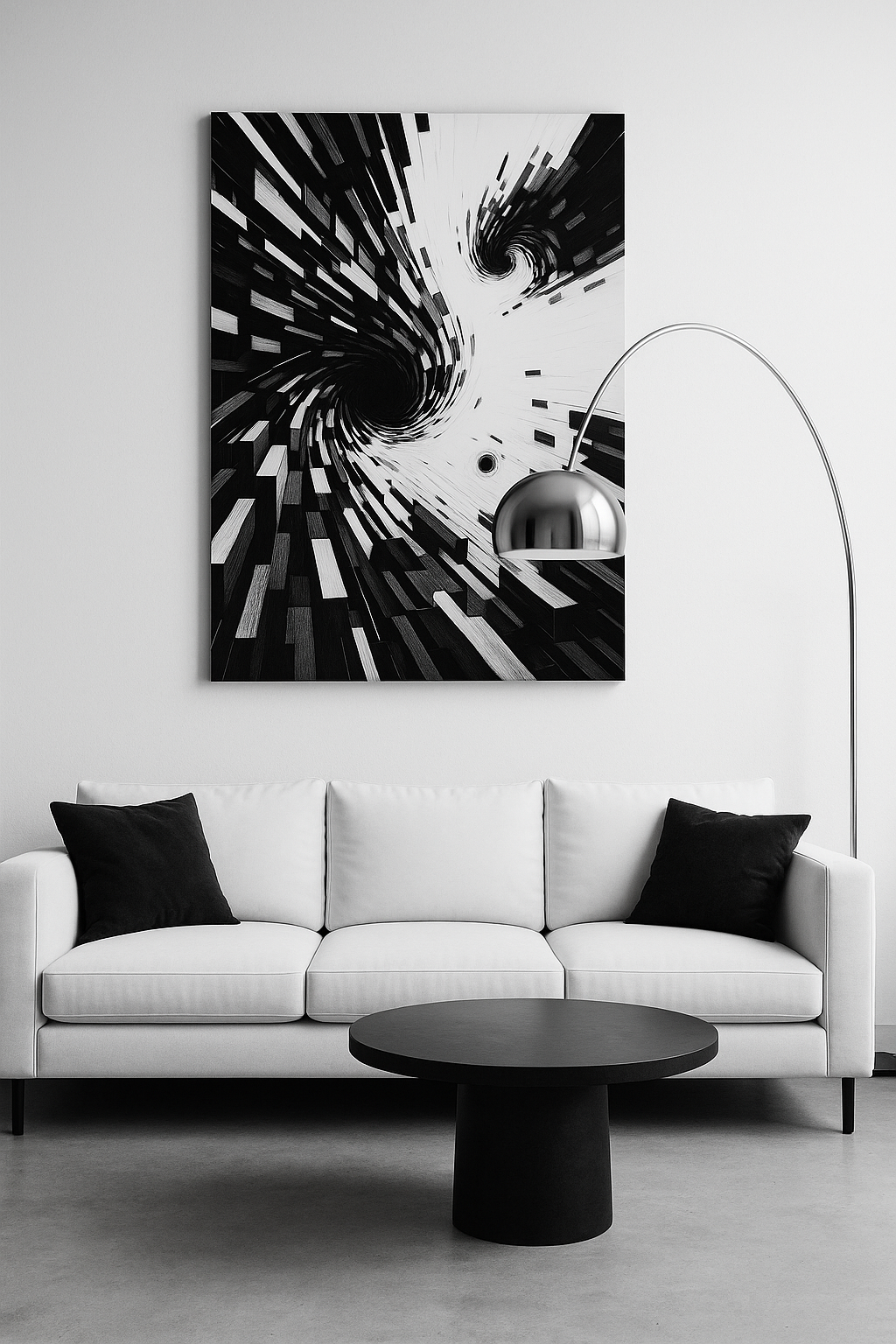 Singularity / Leinwandbild - WOOVE