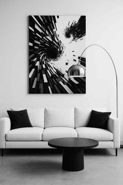 Singularity / Leinwandbild - WOOVE