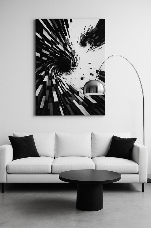 Singularity / Leinwandbild - WOOVE