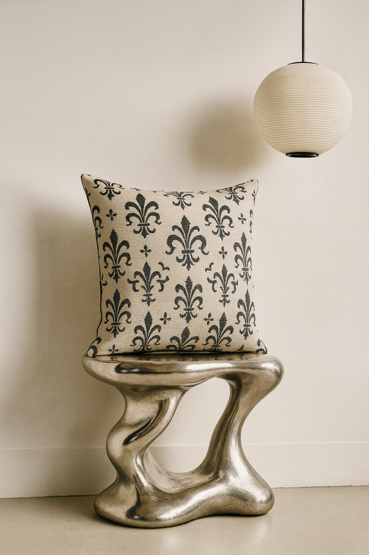 Fleur-de-Lis 2 / Print-Kissenbezug - WOOVE