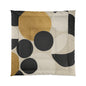 Design Comforter – stilvolle Tagesdecke mit weichem Griff - Golden Dots - WOOVE