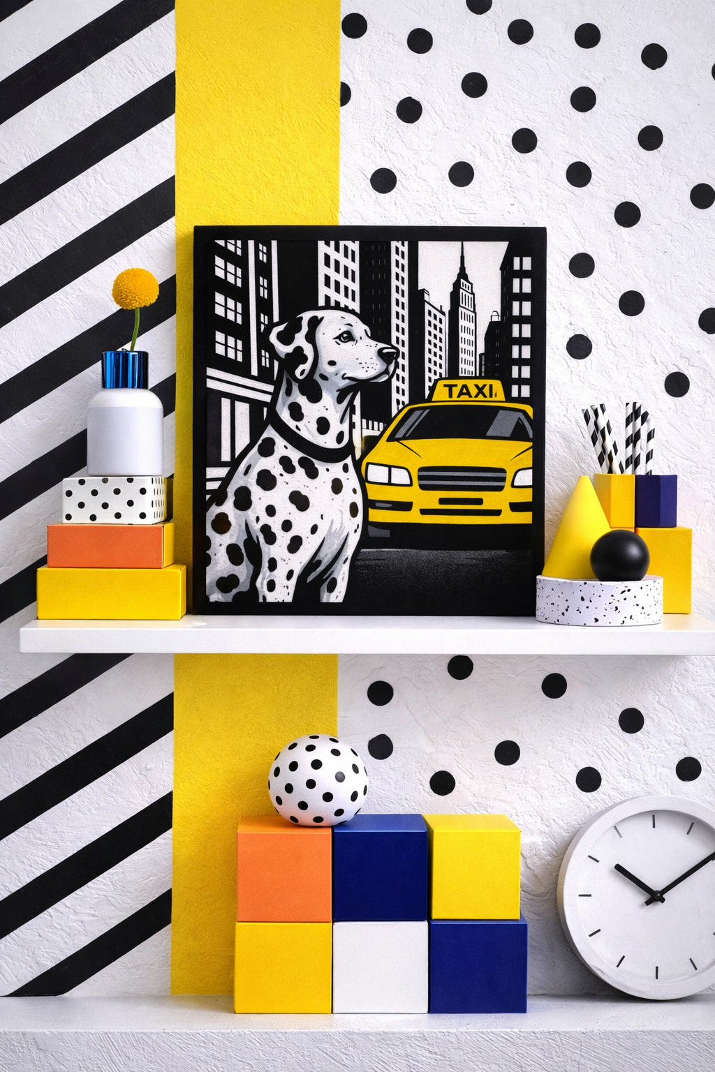 Dalmatian NYC 03 / Canvas Print