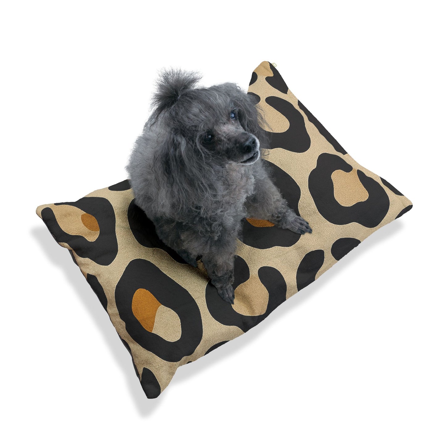 Cozy Pet Bed - Heimtierbett Beige Leopard (S/M/L) - WOOVE