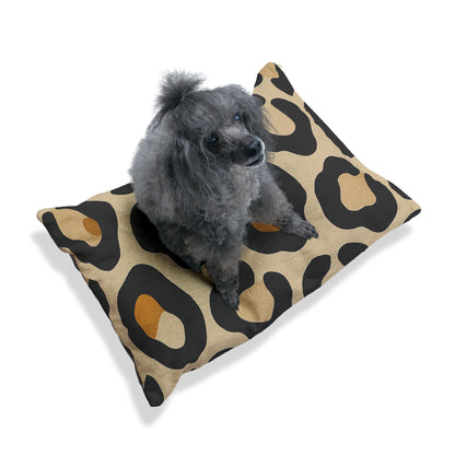 Cozy Pet Bed - Heimtierbett Beige Leopard (S/M/L) - WOOVE