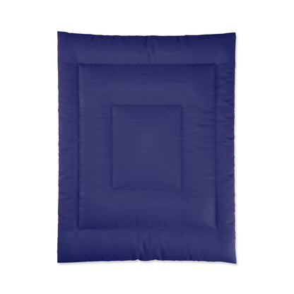 Design Comforter – stilvolle Tagesdecke mit weichem Griff - Midnight Blue - WOOVE
