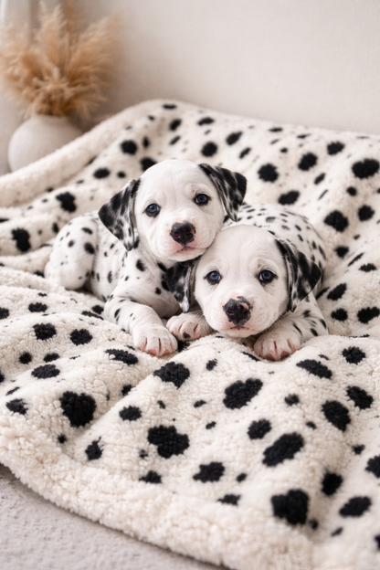 BESTSELLER 🐾 Sherpa Blanket Dalmatina