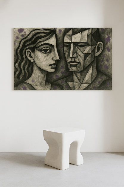 Noir Fusion / Leinwandbild